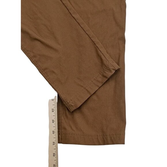 Prana Pants Mens 32x31 Brown Stretch Outdoor Hiking Slim Fit Casual Durable - Picture 9 of 9